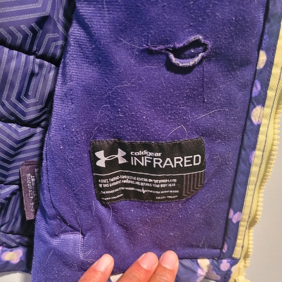 Under Armour Girls City Lights size Large coat - Picture 5 of 8